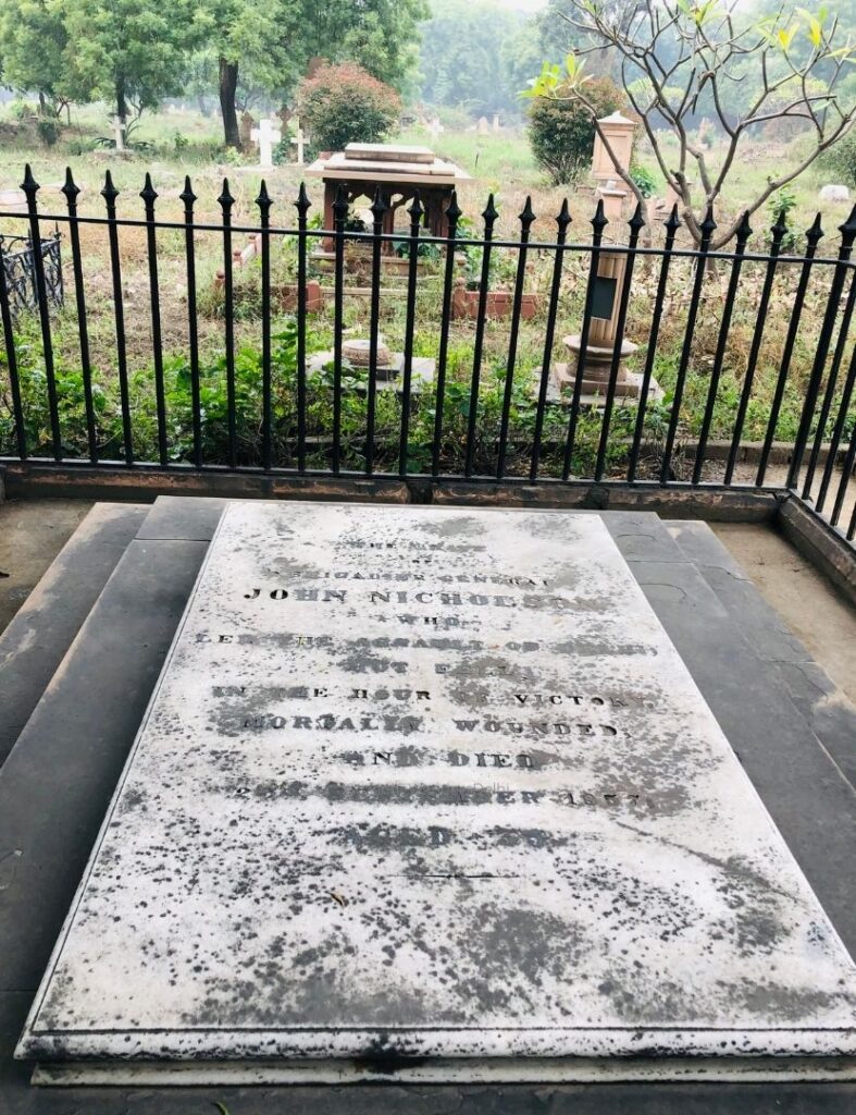 Grave of John Nicholson in Delhi