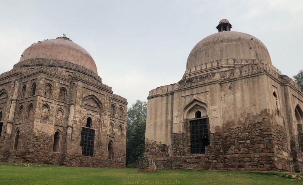 Dadi and Poti tombs in Green Park, Delhi, one of the best off the beaten path sites in Delhi
