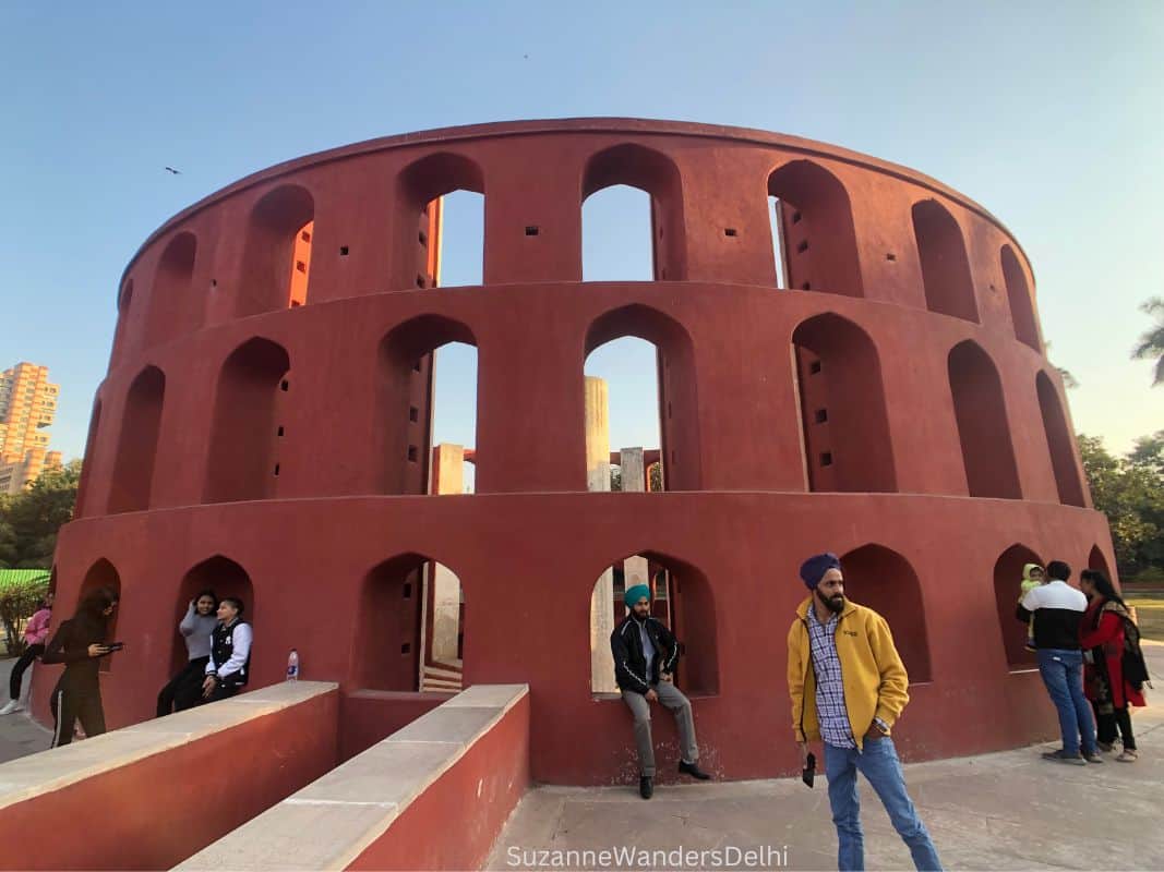 one of the instruments in Jantar Mantar, Delhi