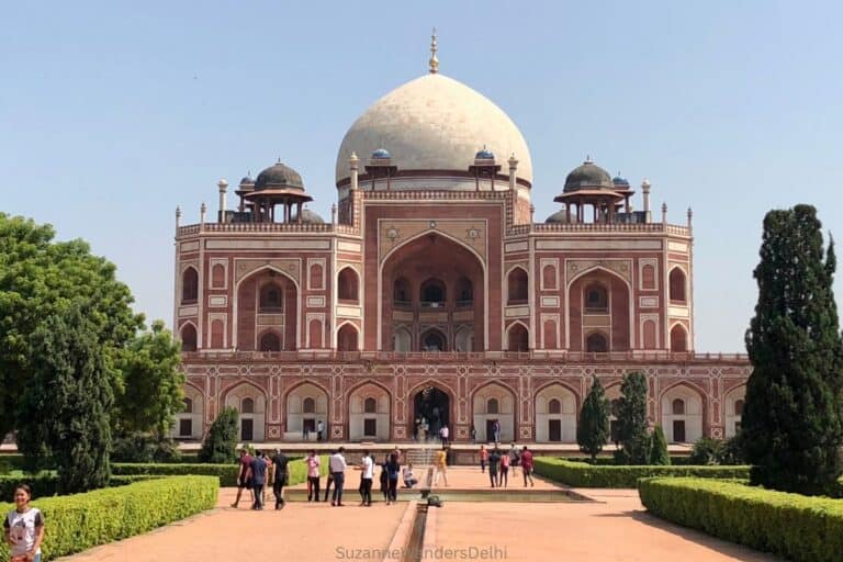 exterior image of Humayun's Tomb in Delhi, a UNESCO site