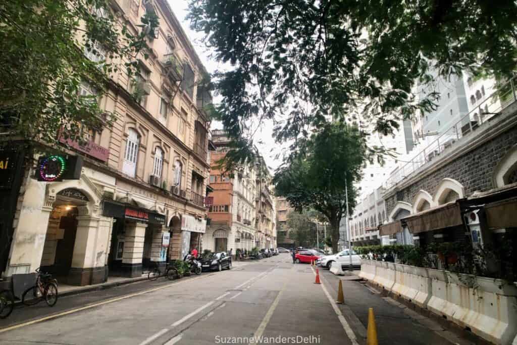 One of the historical street in Colaba, Mumbai