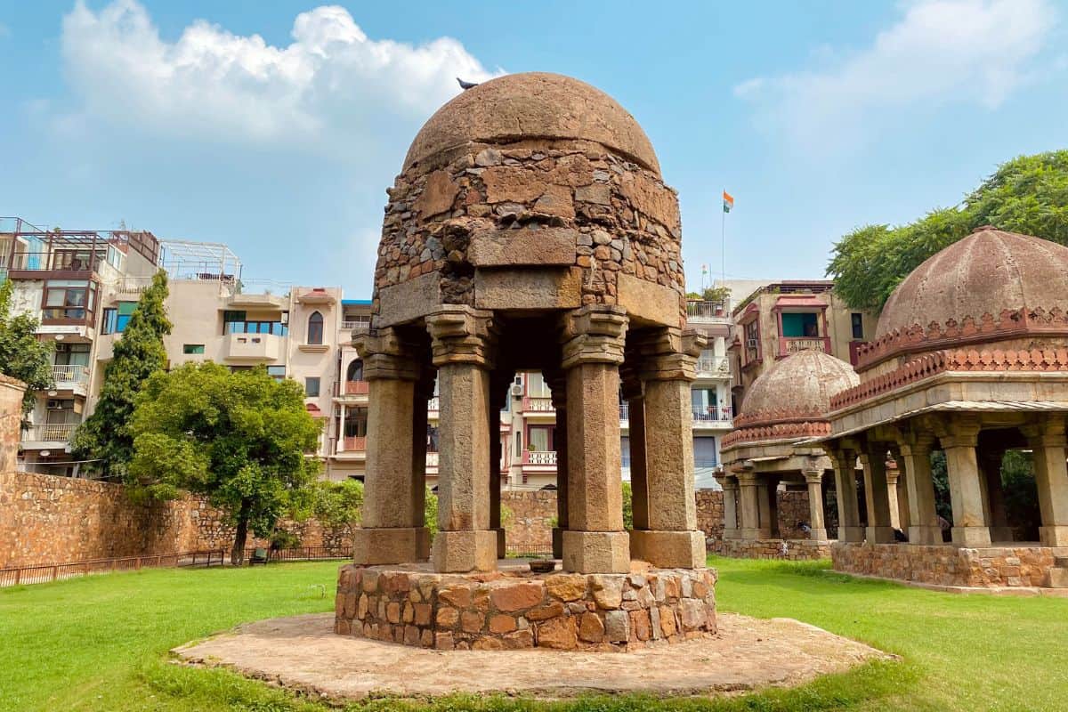 Hauz Khas complex in Delhi